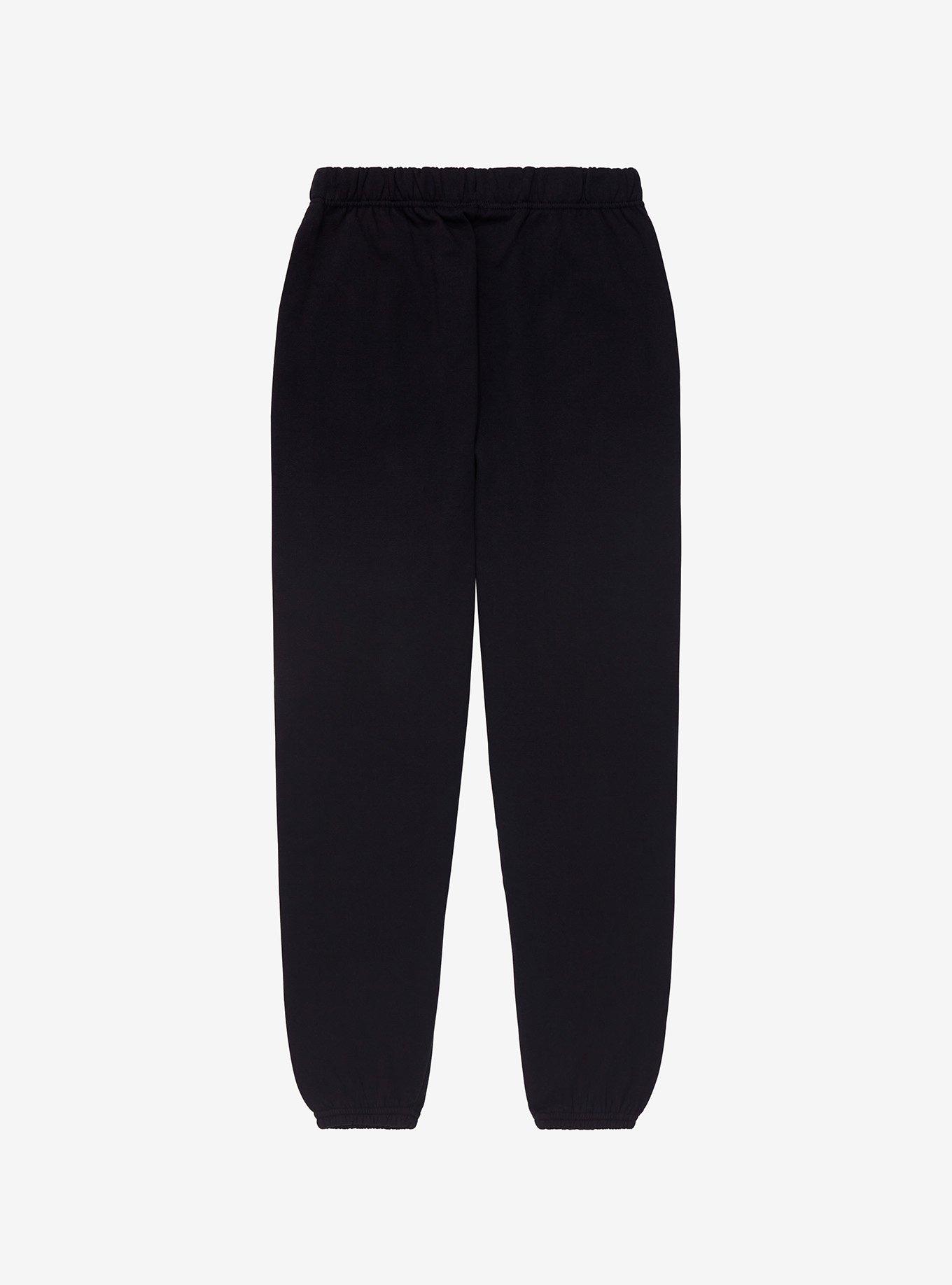 Harry Potter Hufflepuff Collegiate Joggers - BoxLunch Exclusive, BLACK, alternate