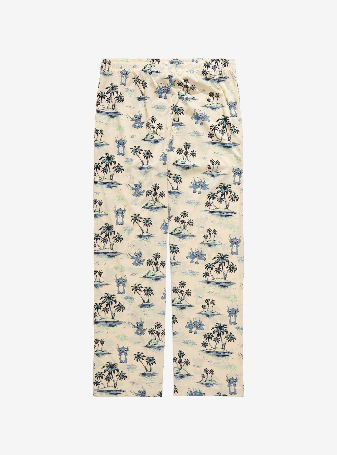 Disney Lilo & Stitch Tropical Island Allover Print Sleep Pants - BoxLunch Exclusive