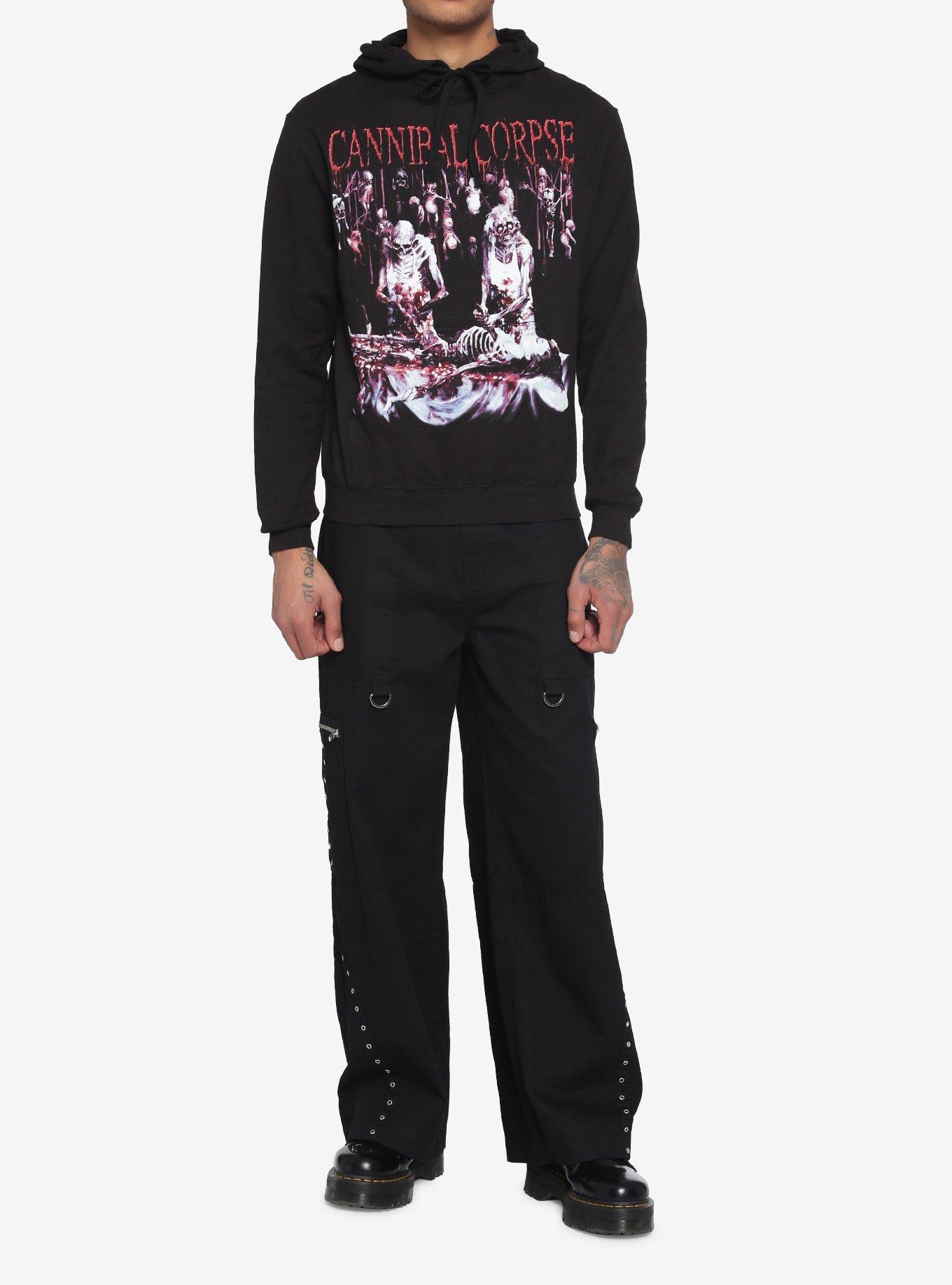 Cannibal Corpse Butchered At Birth Hoodie, BLACK, alternate