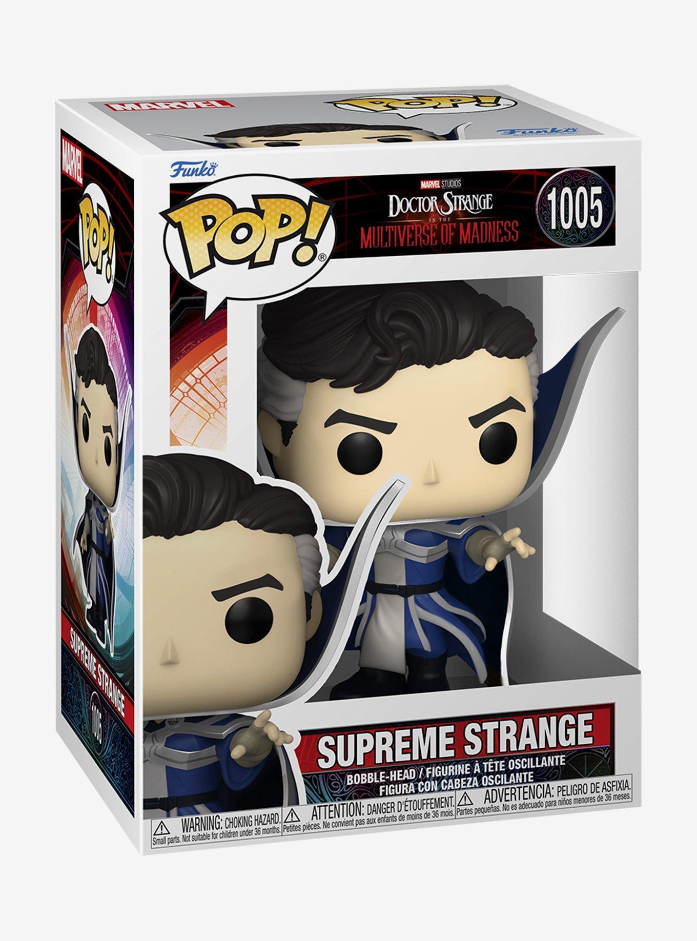 Funko Pop! Marvel Doctor Strange in the Multiverse of Madness Supreme Strange Vinyl Bobble-Head, , alternate