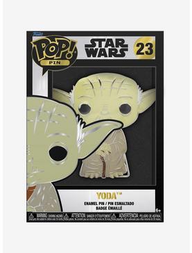 Funko Pop! Pin Star Wars Yoda Large Enamel Pin, , hi-res