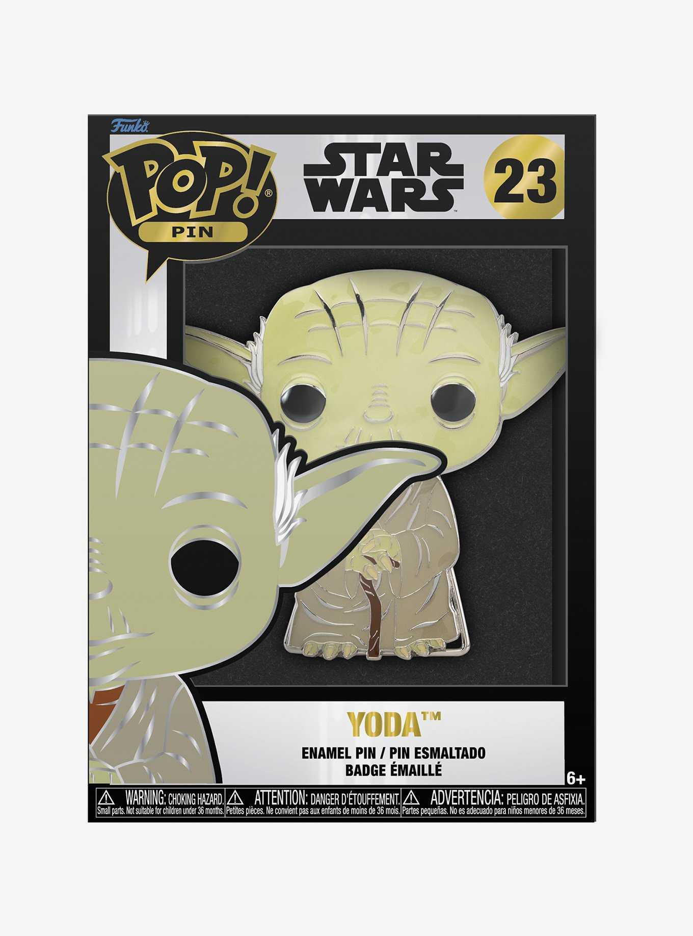 Funko Pop! Pin Star Wars Yoda Large Enamel Pin, , hi-res
