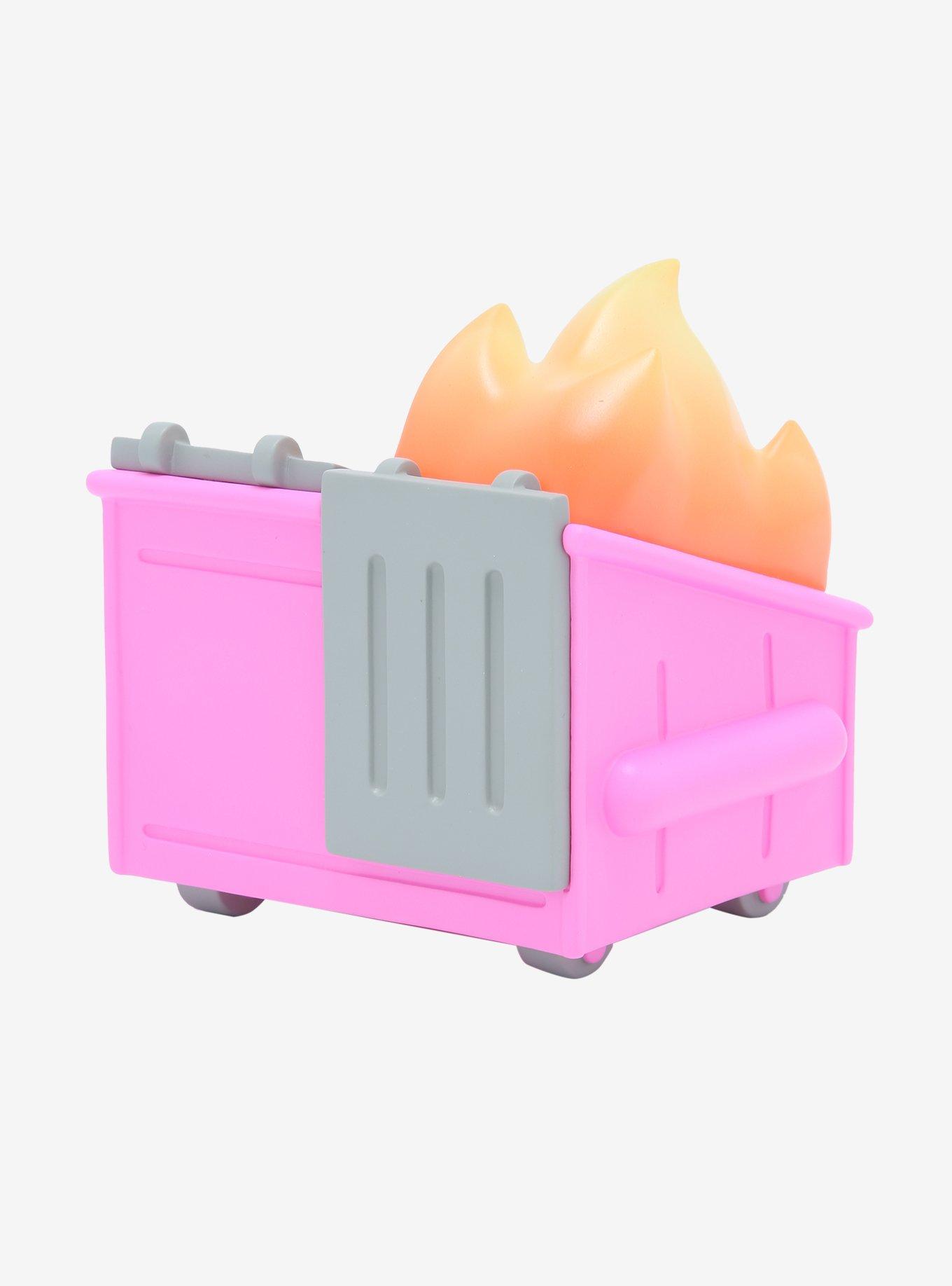 100% Soft Pink Dumpster Fire Figure, , alternate