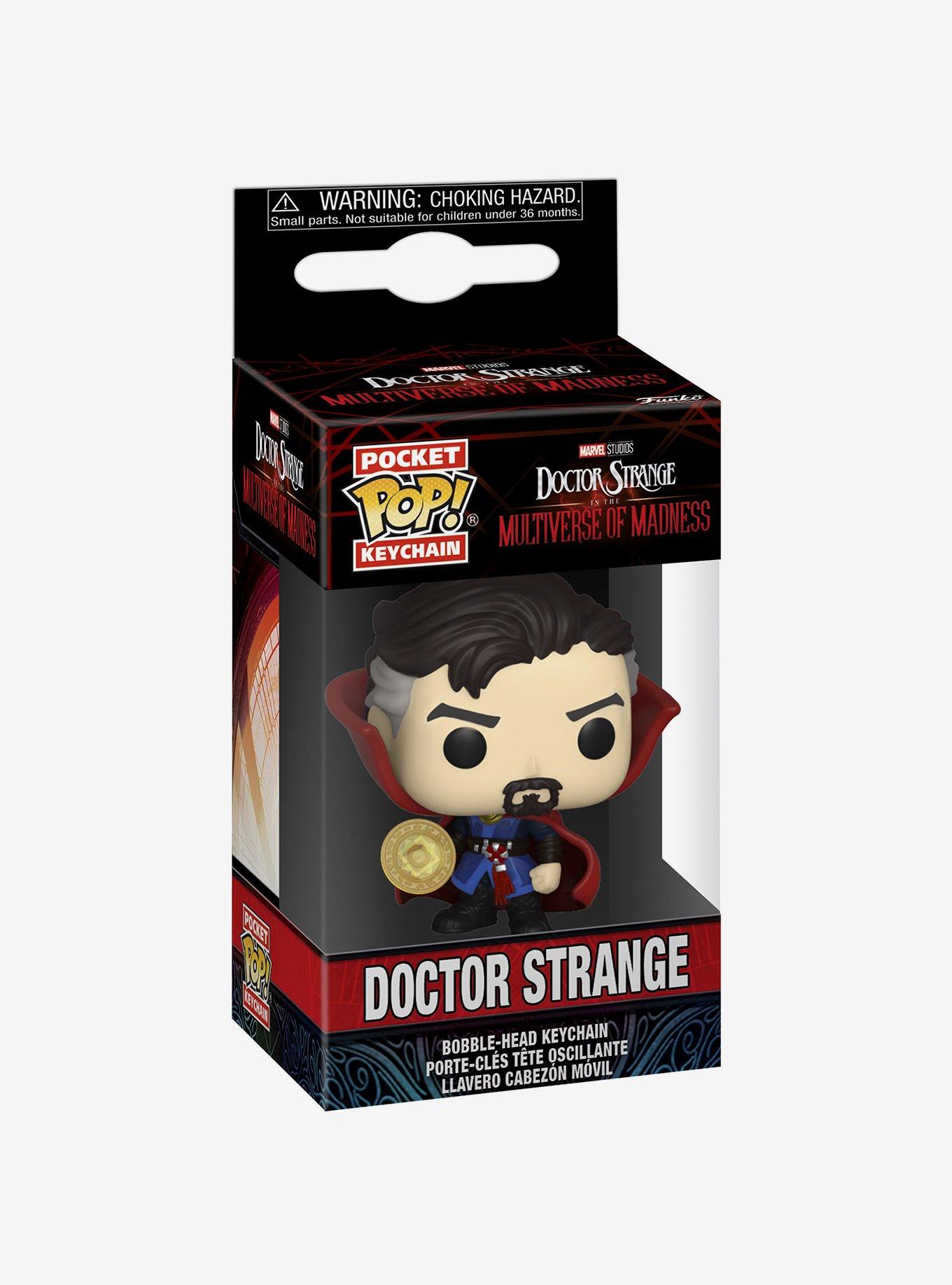 Funko Pocket Pop! Marvel Doctor Strange in the Multiverse of Madness Doctor Strange Vinyl Bobble-Head Keychain, , hi-res
