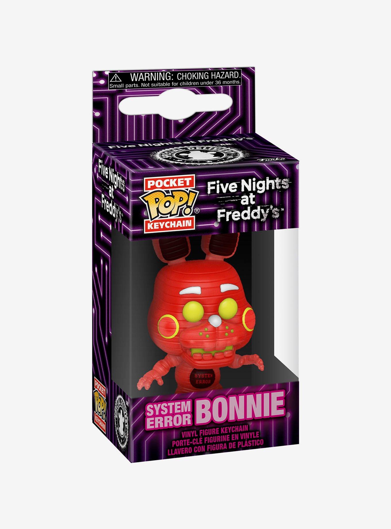 Funko Five Nights At Freddy's Pocket Pop! System Error Bonnie Key Chain, , alternate
