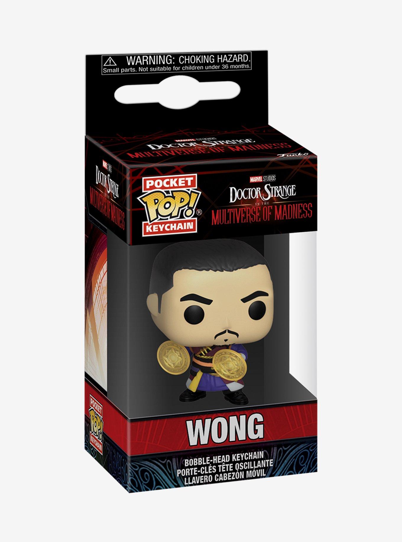 Marvel Doctor Strange In The Multiverse Of Madness Pocket Pop! Wong Key Chain, , alternate