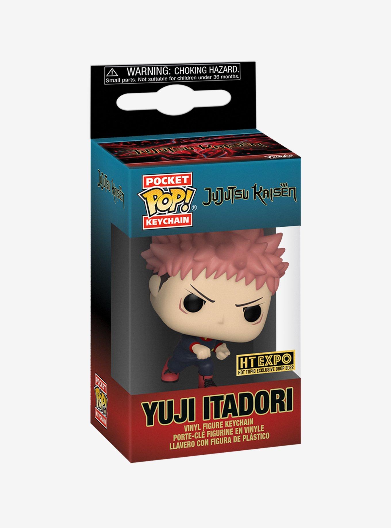Funko Jujutsu Kaisen Pocket Pop! Yuji Itadori Vinyl Figure Key Chain 2022 HT Expo Exclusive, , alternate