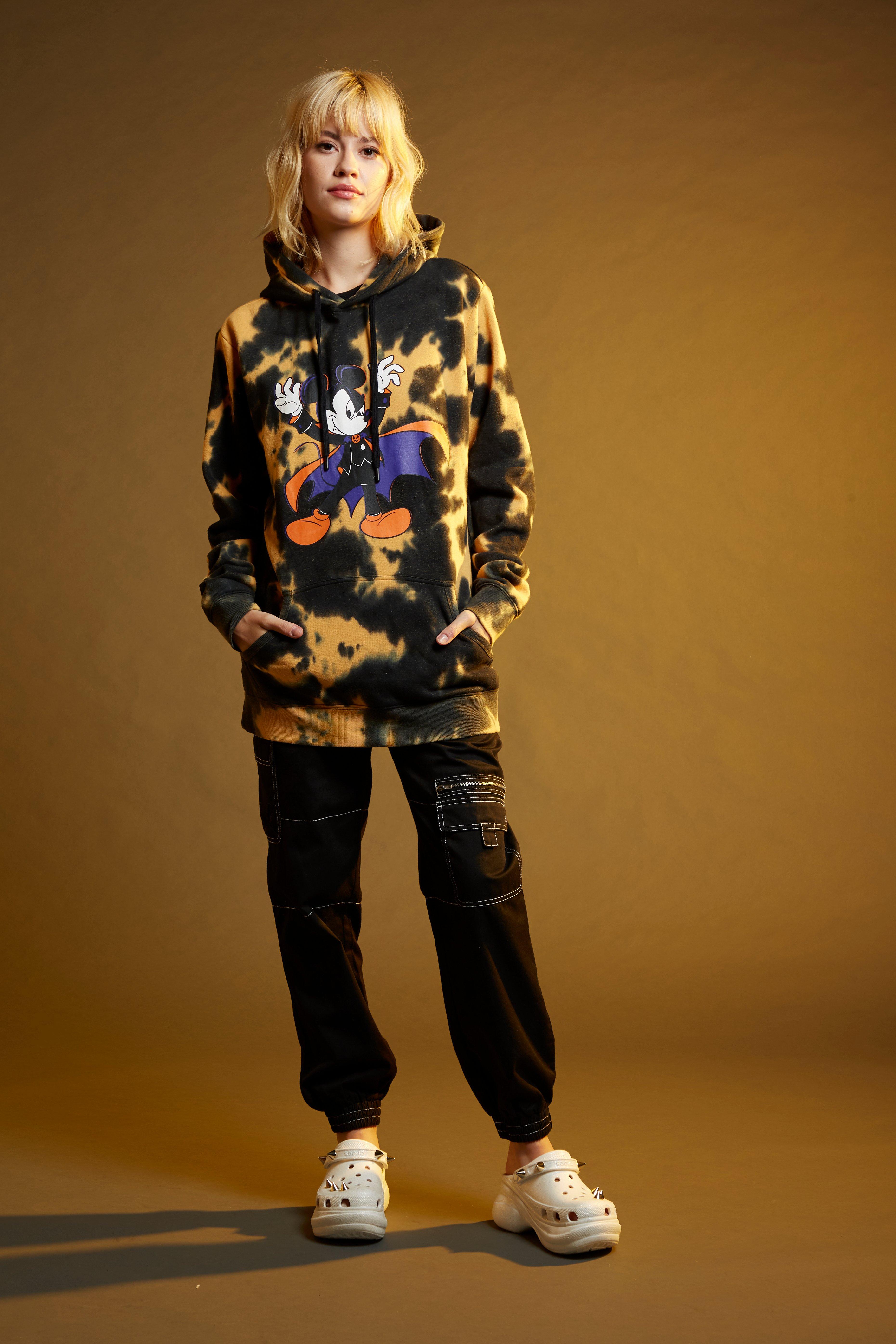 Disney Mickey Mouse Vampire Tie-Dye Hoodie, MULTI, alternate