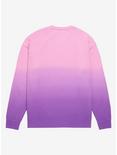 Disney Pixar Turning Red Mei the Red Panda Ombre Crewneck - BoxLunch Exclusive, PURPLE, alternate