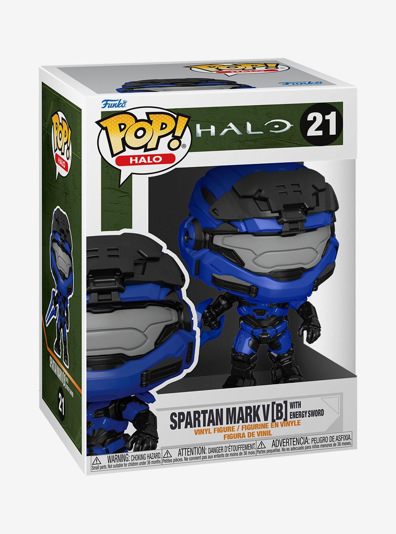 Funko Pop! Halo Spartan Mark V[B] with Energy Sword Vinyl Figure, , alternate