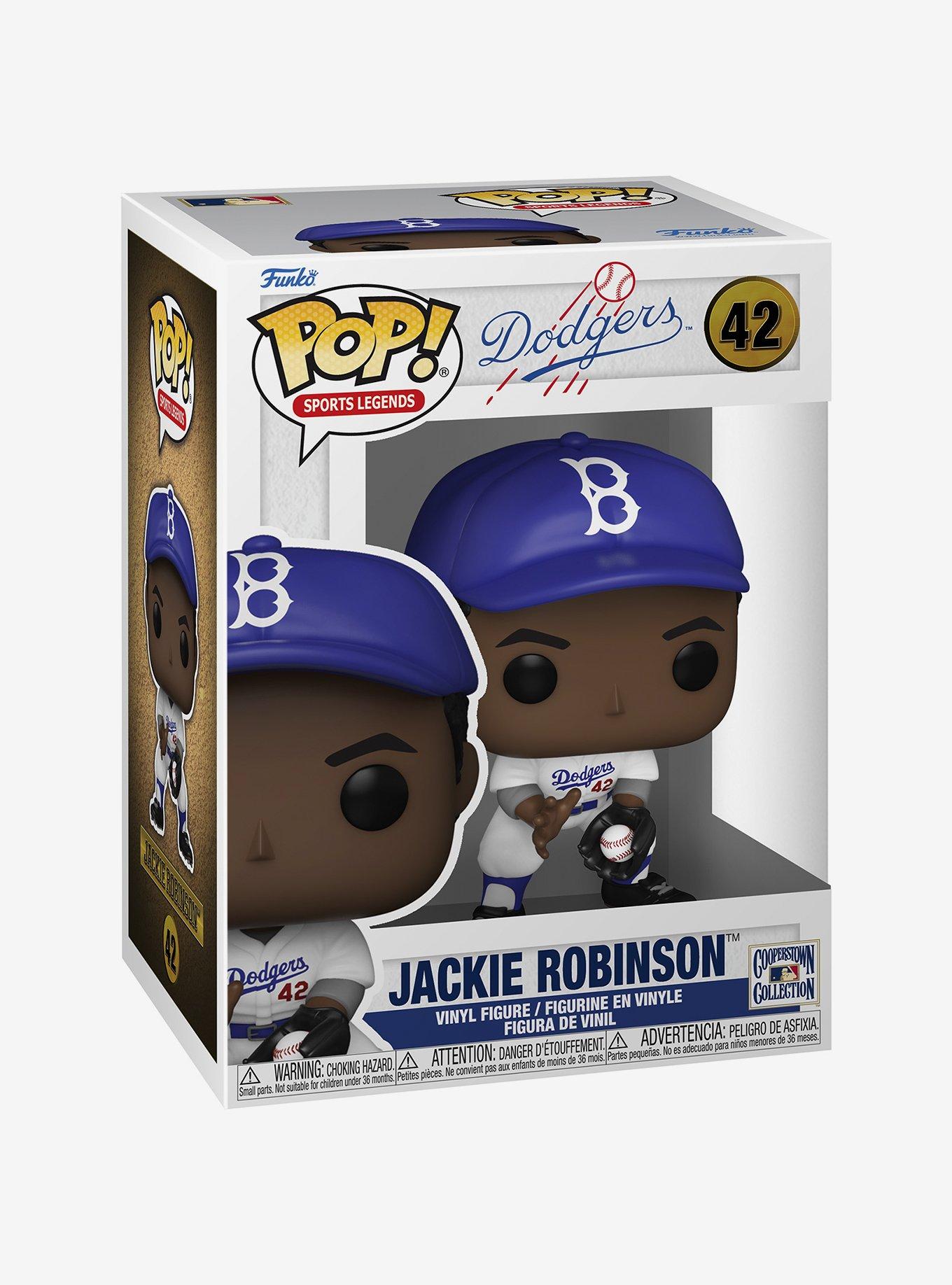 Funko Pop! Sports Legends Brooklyn Dodgers Jackie Robinson Vinyl Figure, , alternate