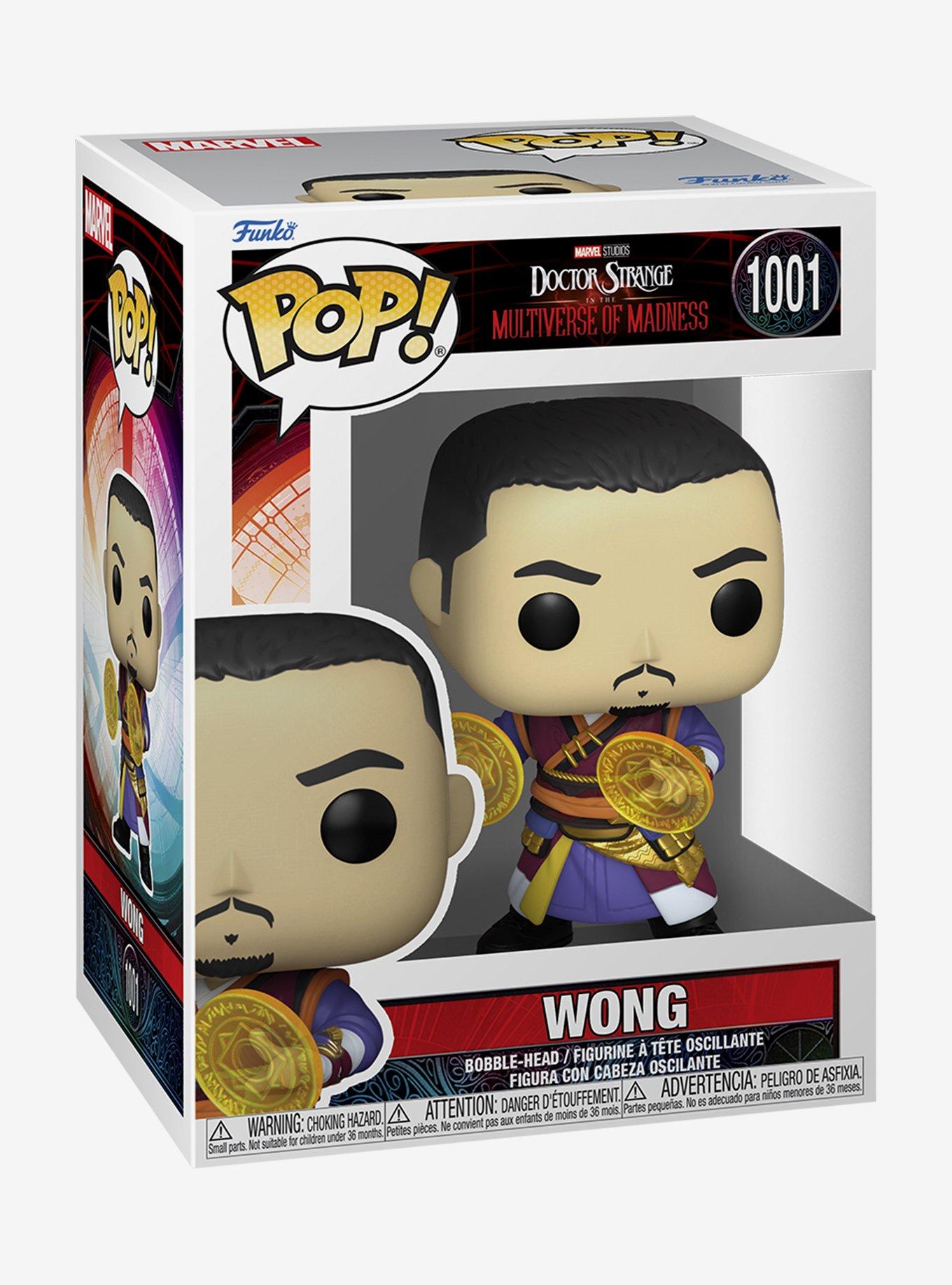 Funko Pop! Marvel Doctor Strange in the Multiverse of Madness Wong Vinyl Bobble-Head, , alternate