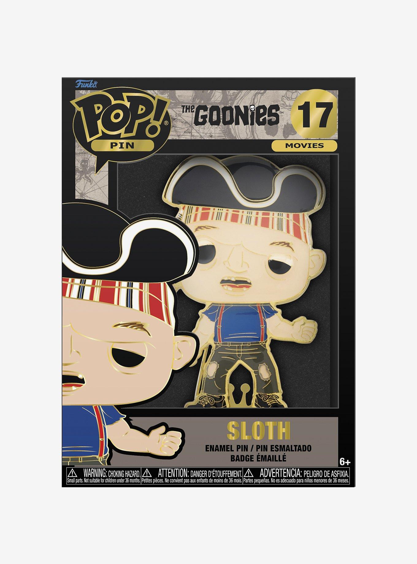 Funko Pop! Movies The Goonies Sloth Large Enamel Pin, , alternate