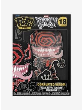 Funko Pop! Marvel Venom Corrupted Venom Large Enamel Pin, , hi-res