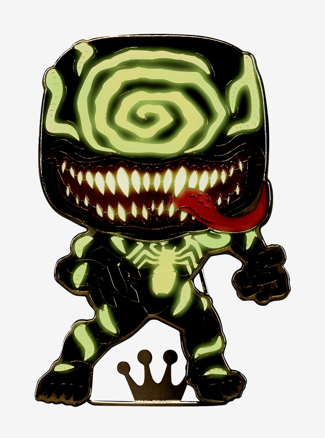 Funko Pop! Marvel Venom Corrupted Venom Large Enamel Pin | BoxLunch
