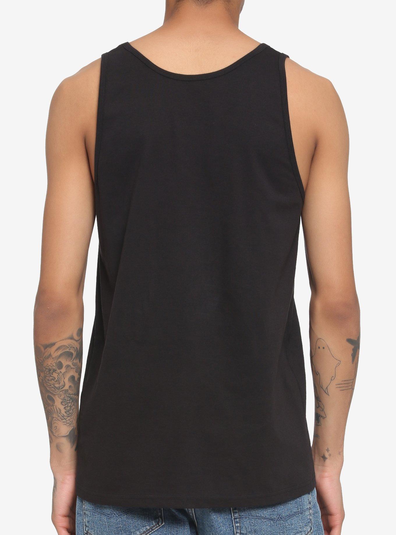 Demon Slayer: Kimetsu No Yaiba Angry Inosuke Tank Top, BLACK, alternate