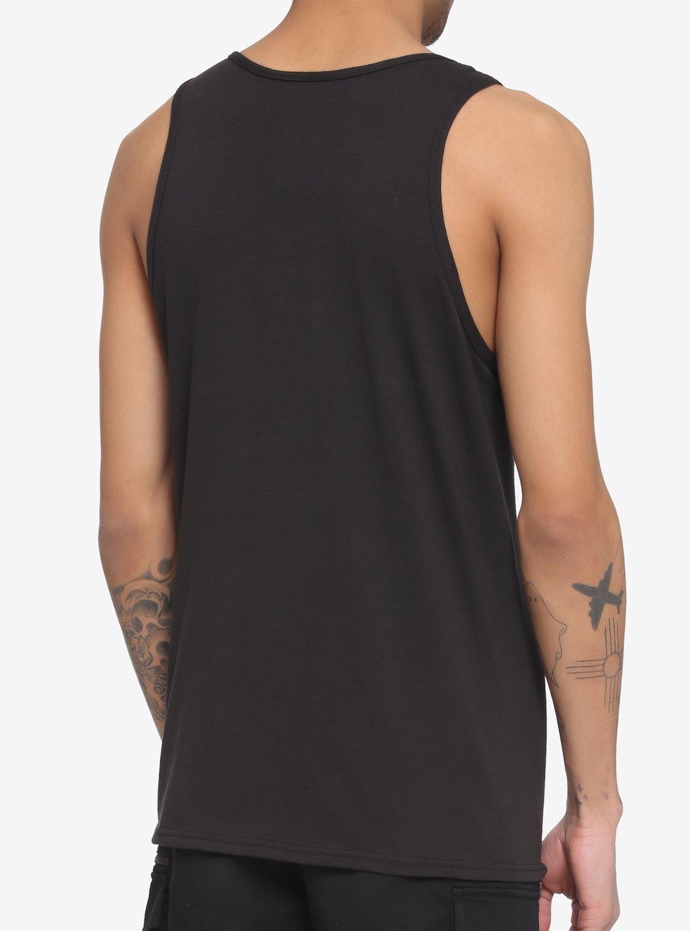 Haikyu!! Karasuno Crows Tank Top, BLACK, alternate
