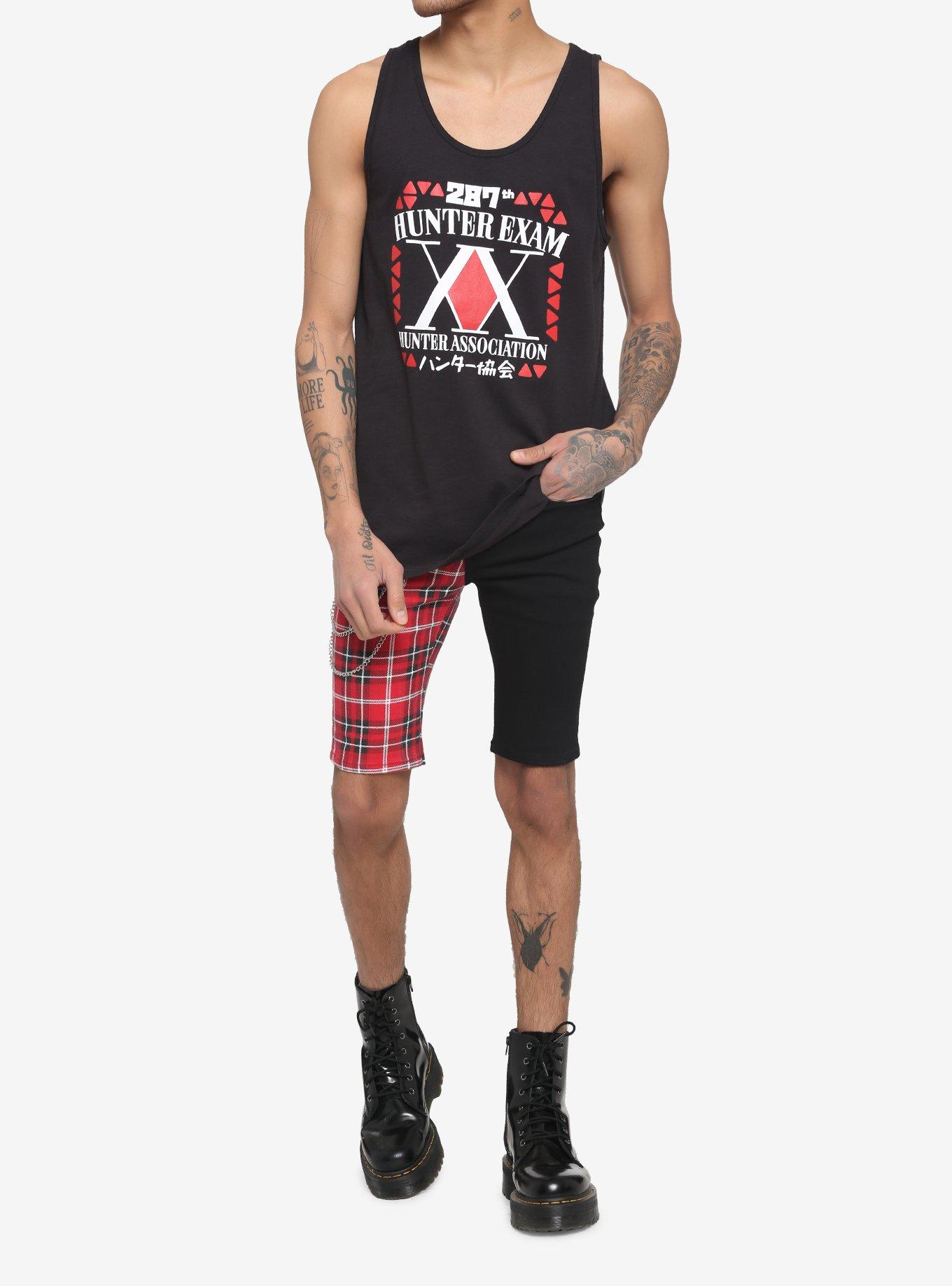 Hunter X Hunter 287th Hunter Exam Tank Top, BLACK, alternate