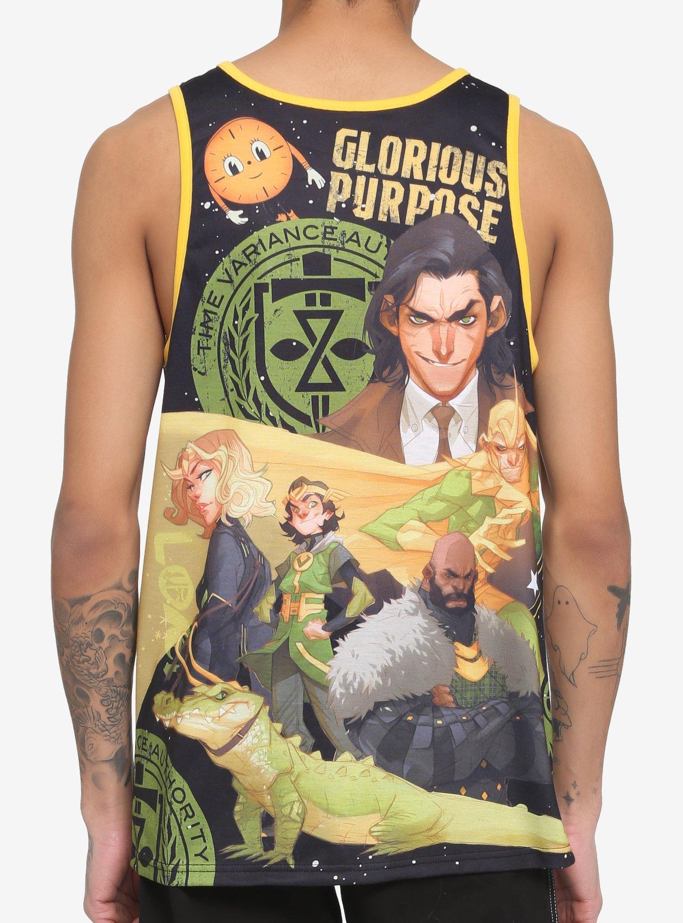 Marvel Loki Sublimated Tank Top, MULTI, alternate