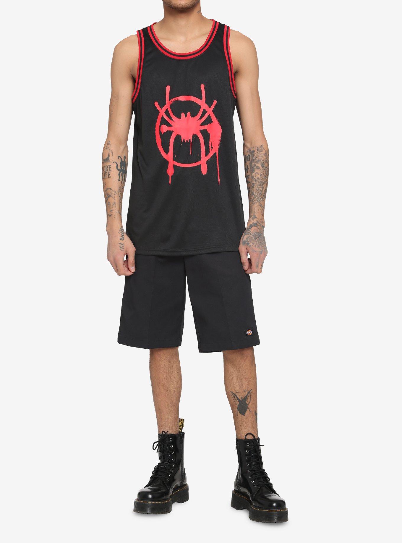 Marvel Spider-Man Miles Morales Basketball Jersey