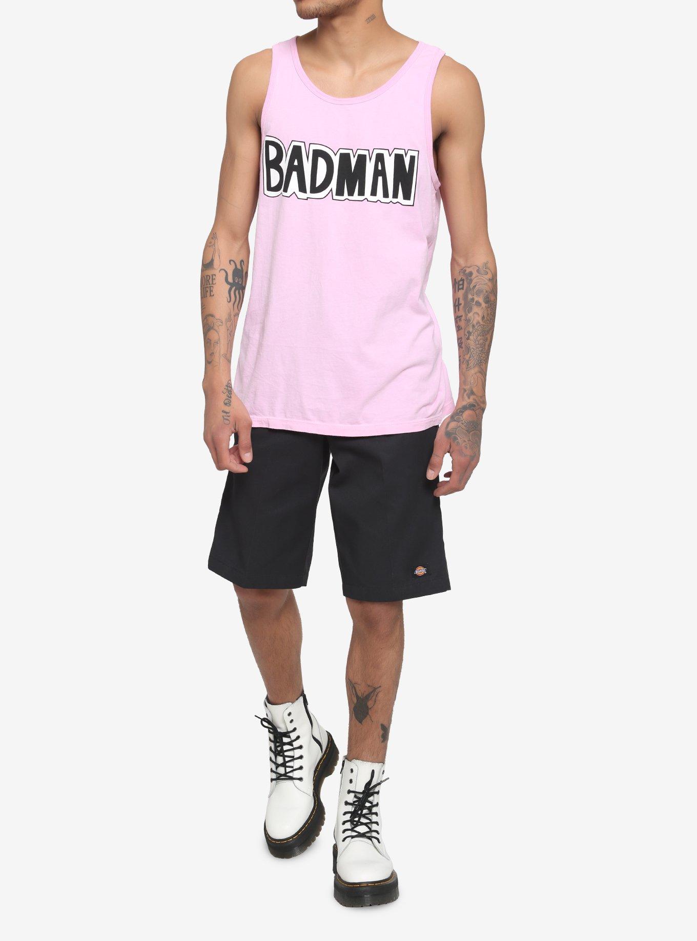Dragon Ball Z Badman Tank Top, PINK, alternate