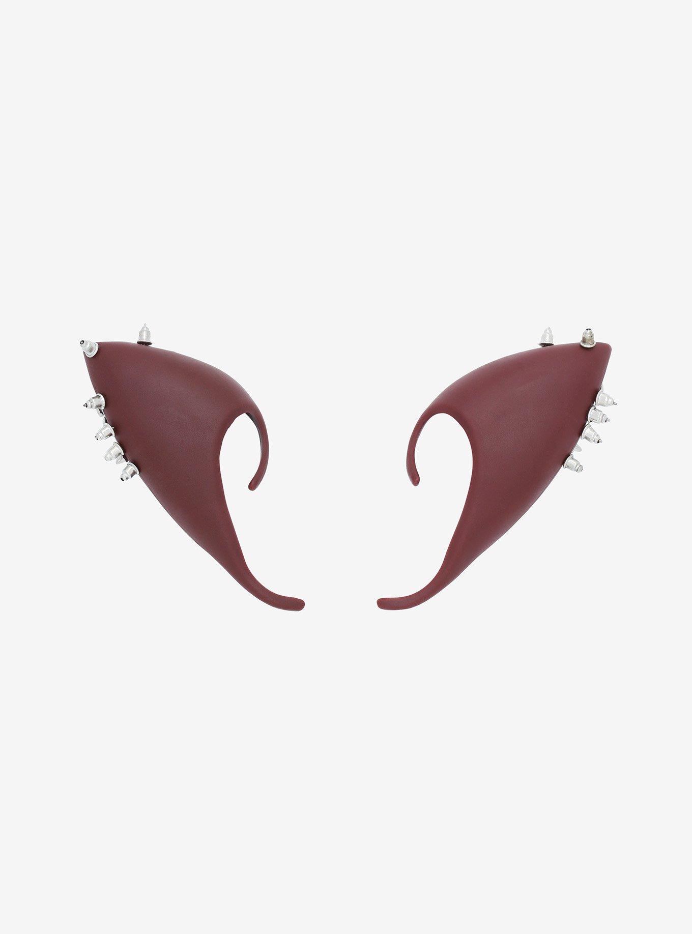 Fairy Molded Brown Pierced Ear Cuffs, , alternate