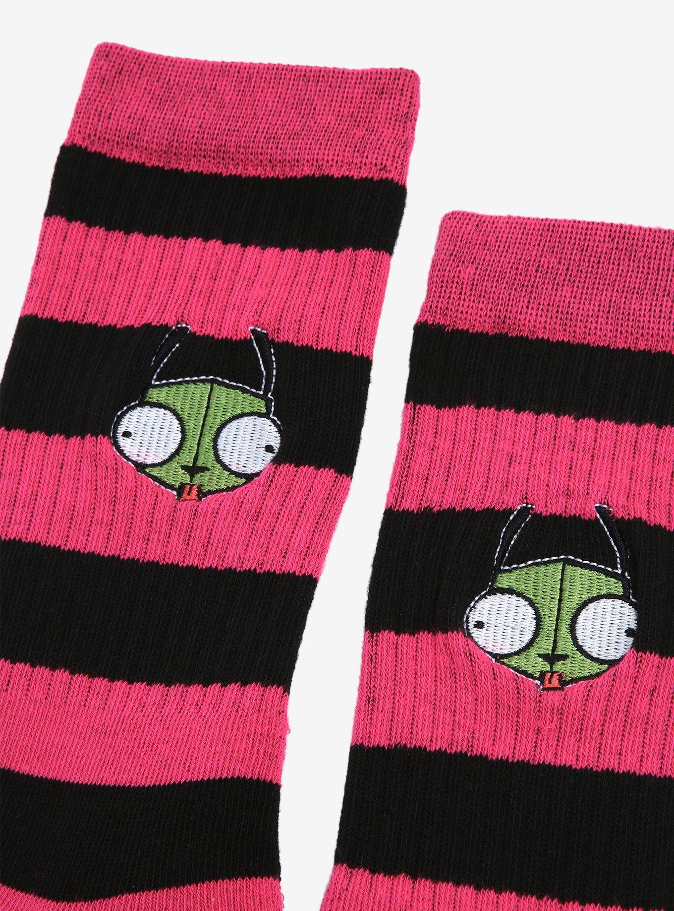 Invader Zim GIR Duo Crew Socks, , alternate