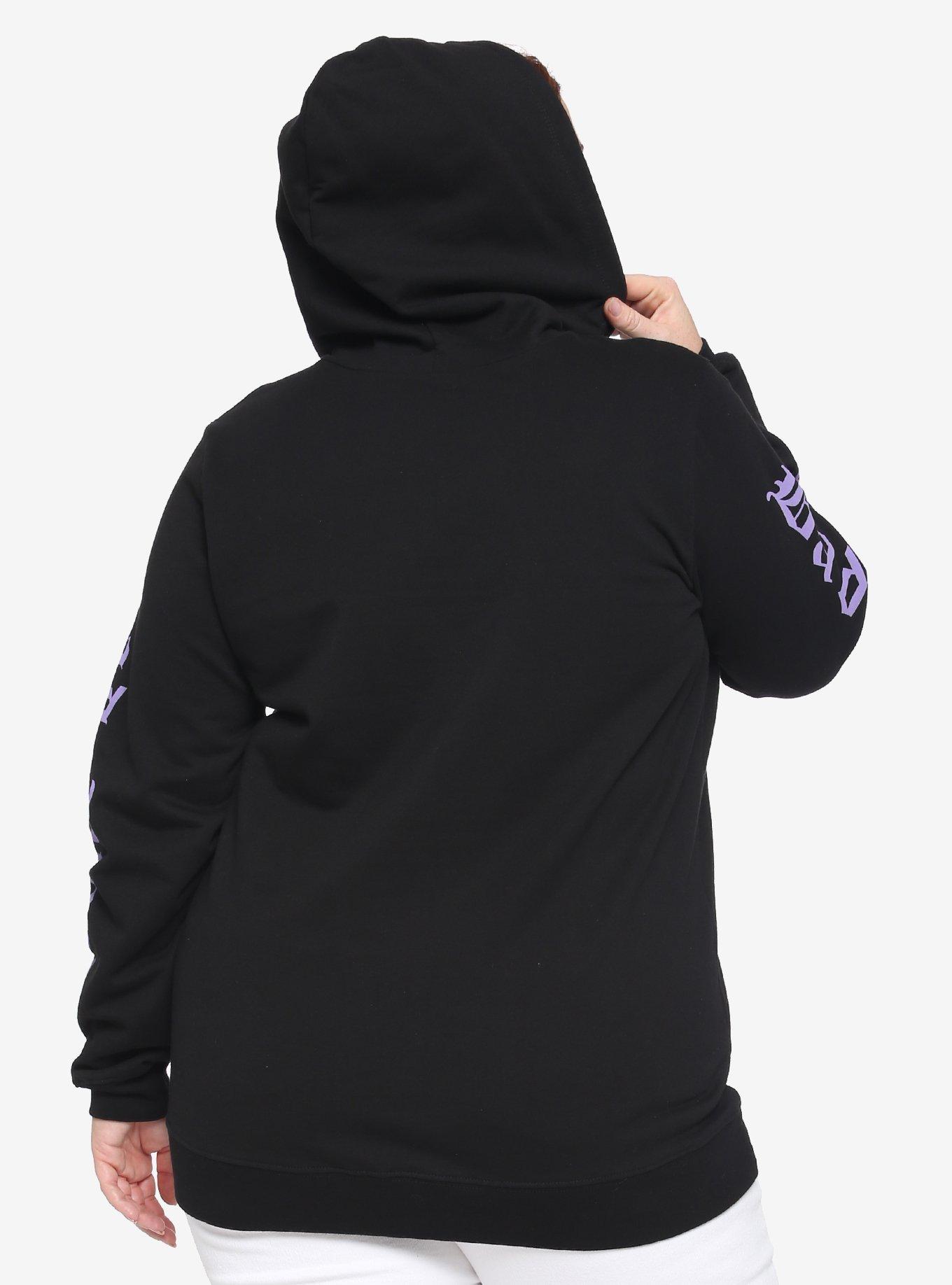 Disney Villains Bad Vibes Girls Hoodie Plus Size, MULTI, alternate