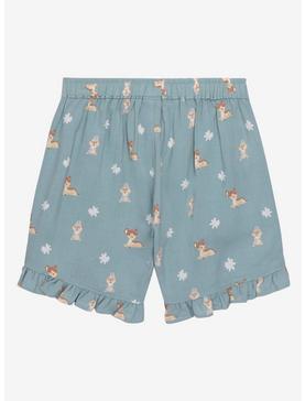 Disney Bambi & Thumper Floral Toddler Ruffle Shorts - BoxLunch Exclusive, , hi-res