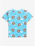 Disney Pixar Up Balloons Allover Print Toddler T-Shirt - BoxLunch Exclusive , SKY BLUE, alternate