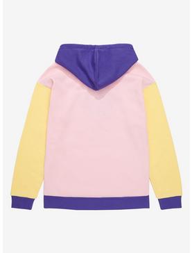 Plus Size Disney Pixar Turning Red 4*Town Color Block Hoodie - BoxLunch Exclusive, , hi-res