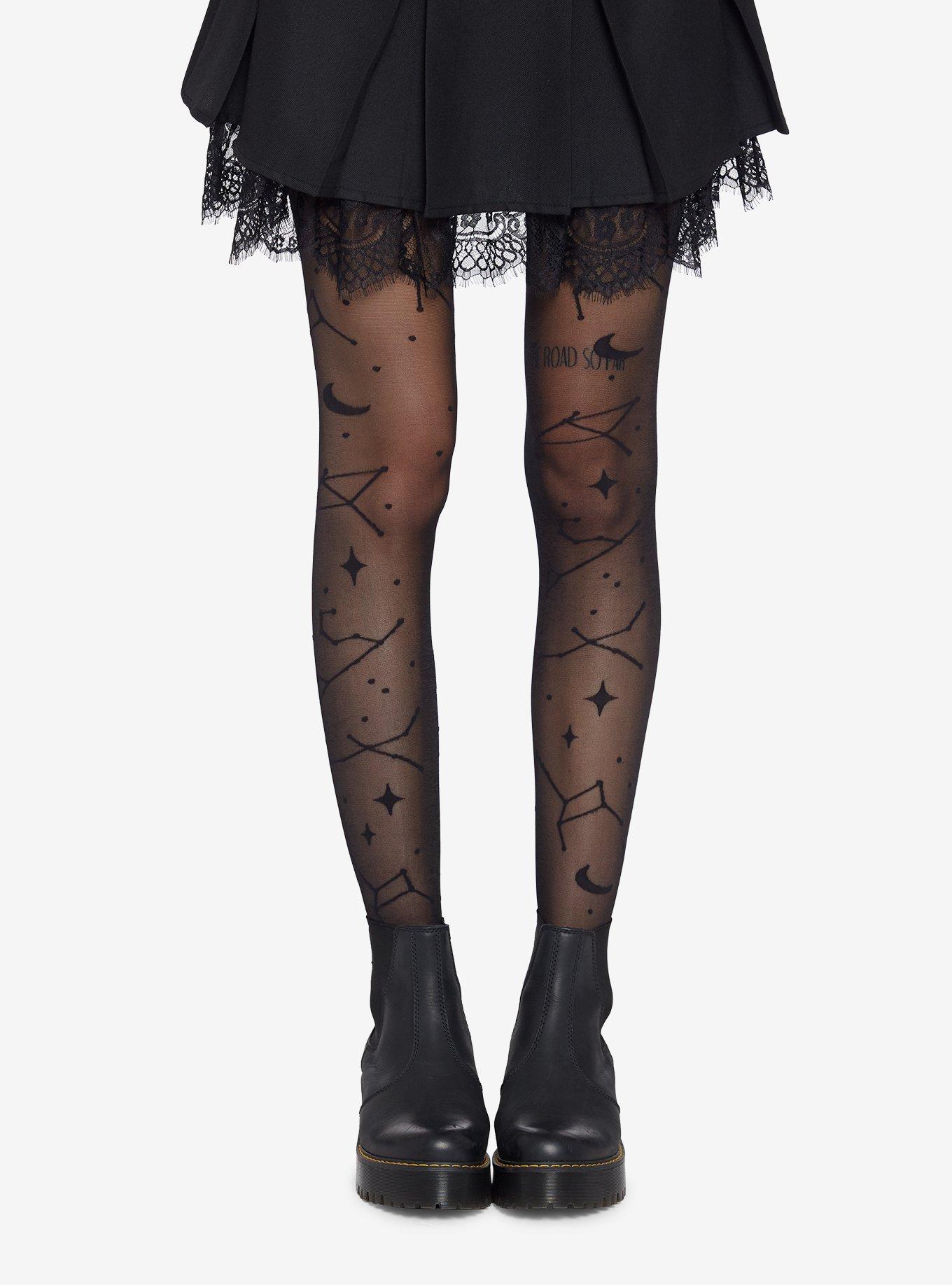 Astrology Constellation Tights, , alternate