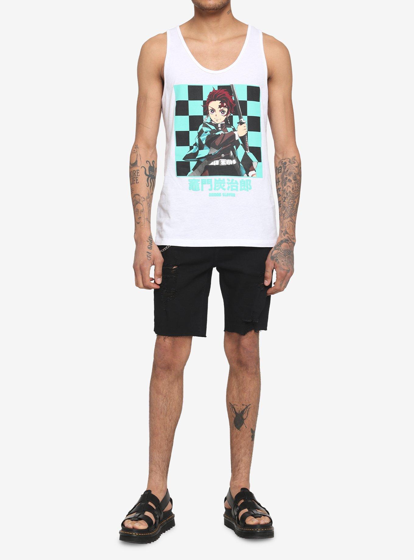Demon Slayer: Kimetsu No Yaiba Tanjiro Sword Tank Top, MULTI, alternate