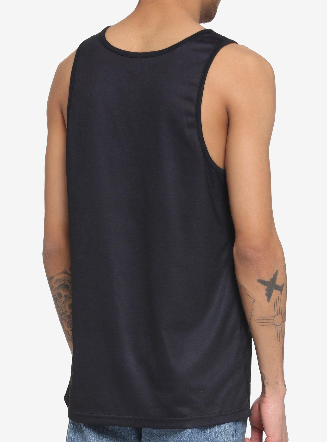 Marvel Venom & Carnage Split Tank Top, BLACK, alternate