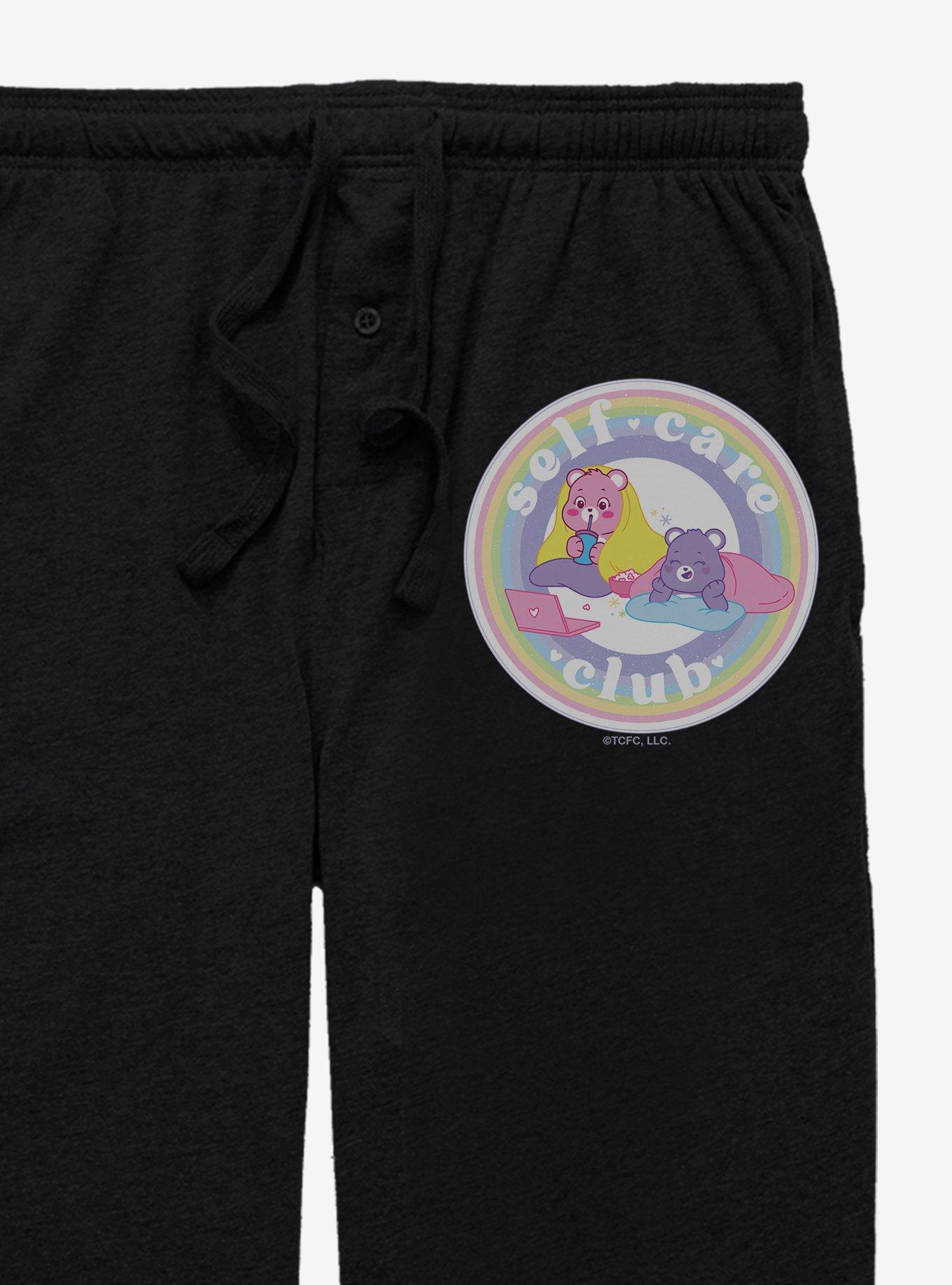 Care Bears Self Care Club Pajama Pants, BLACK, alternate
