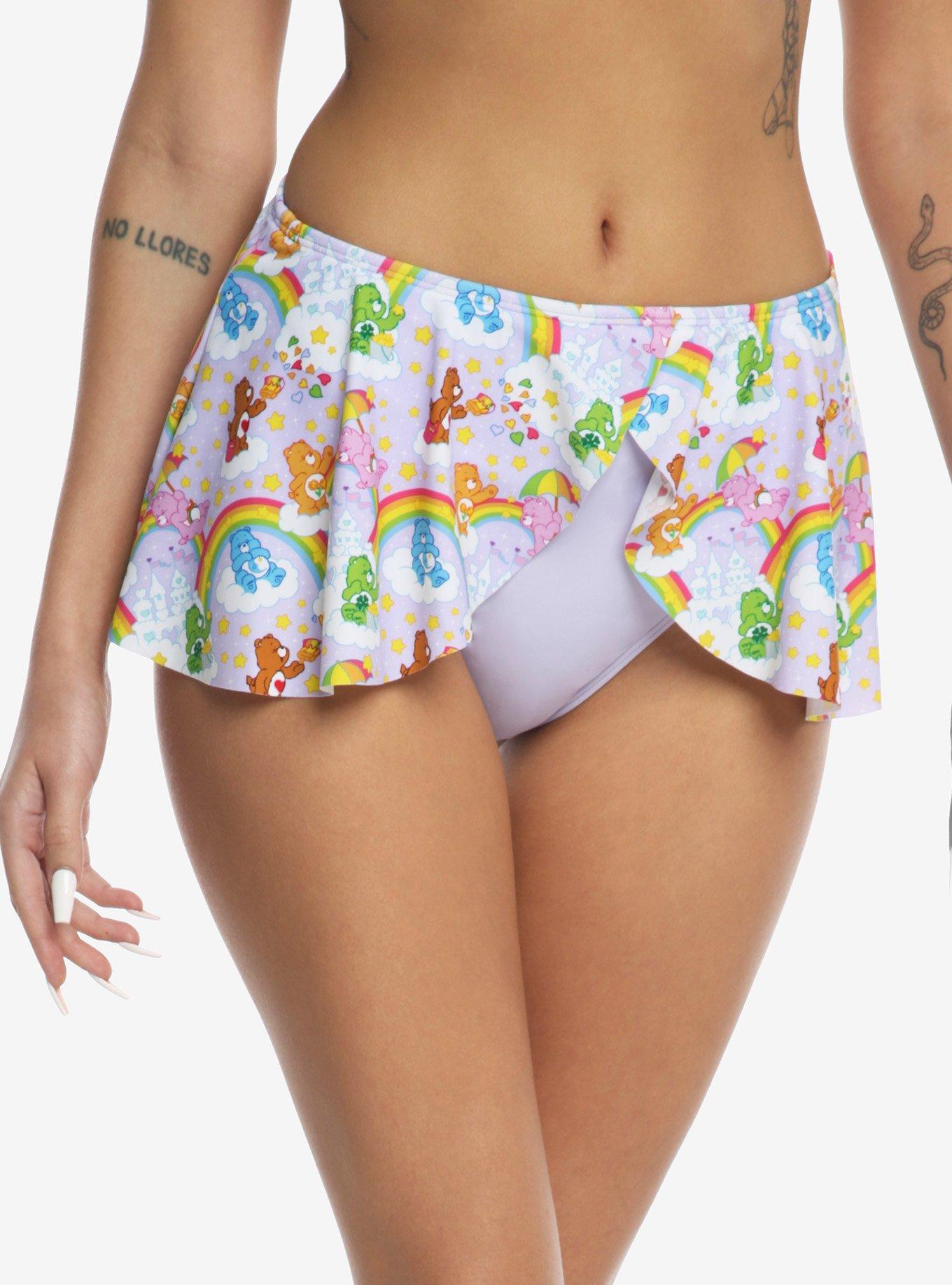 Care Bears Character Skirted Swim Bottom, MULTI, alternate