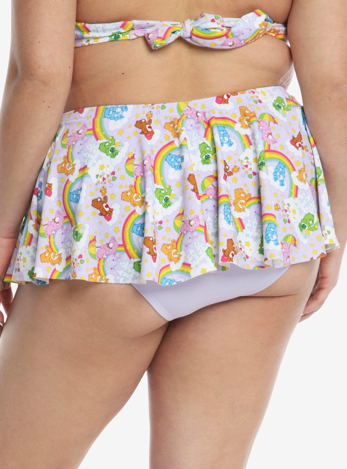 Care Bears Character Skirted Swim Bottom Plus Size, MULTI, alternate