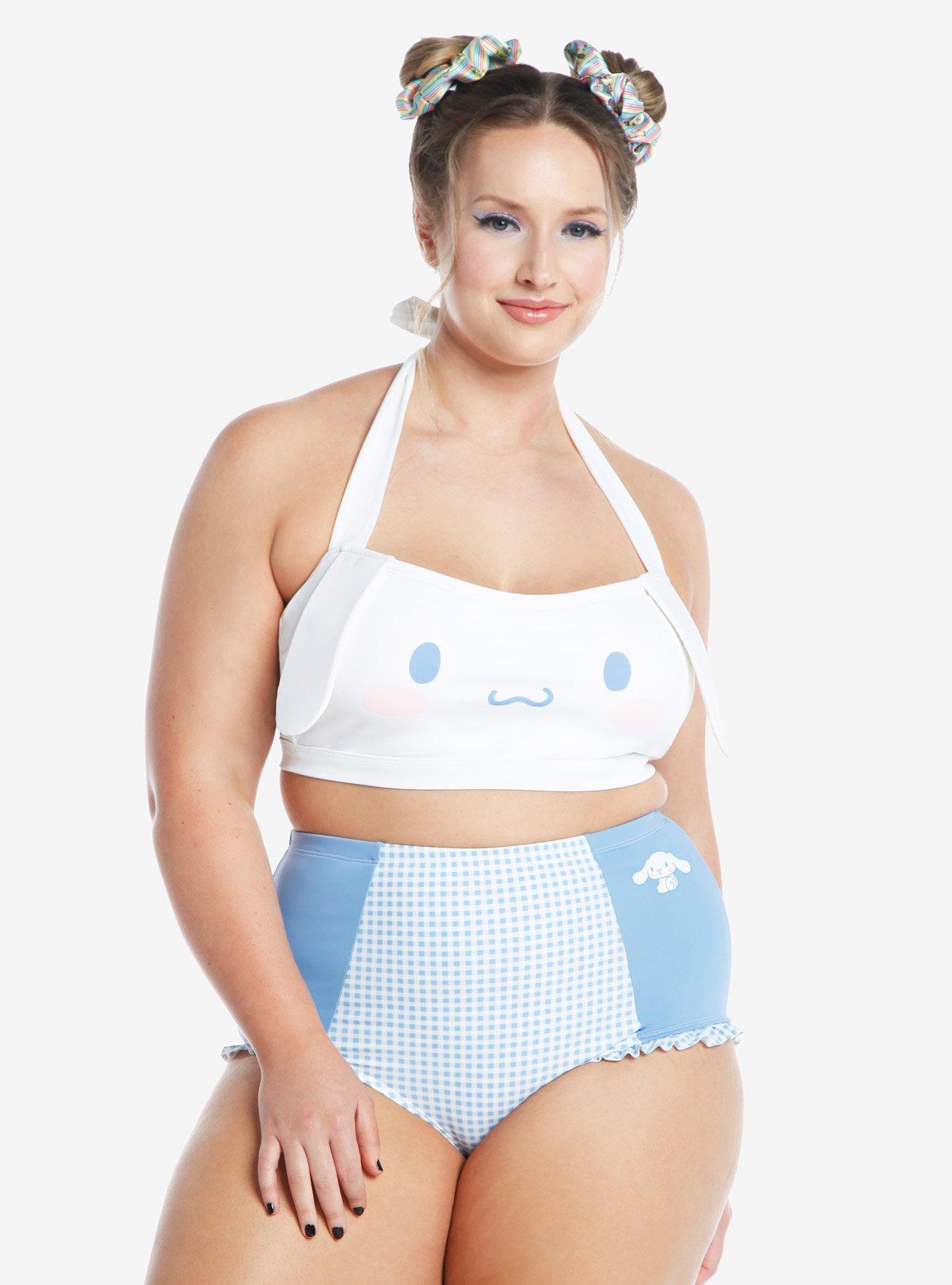 Cinnamoroll Halter Swim Top Plus Size