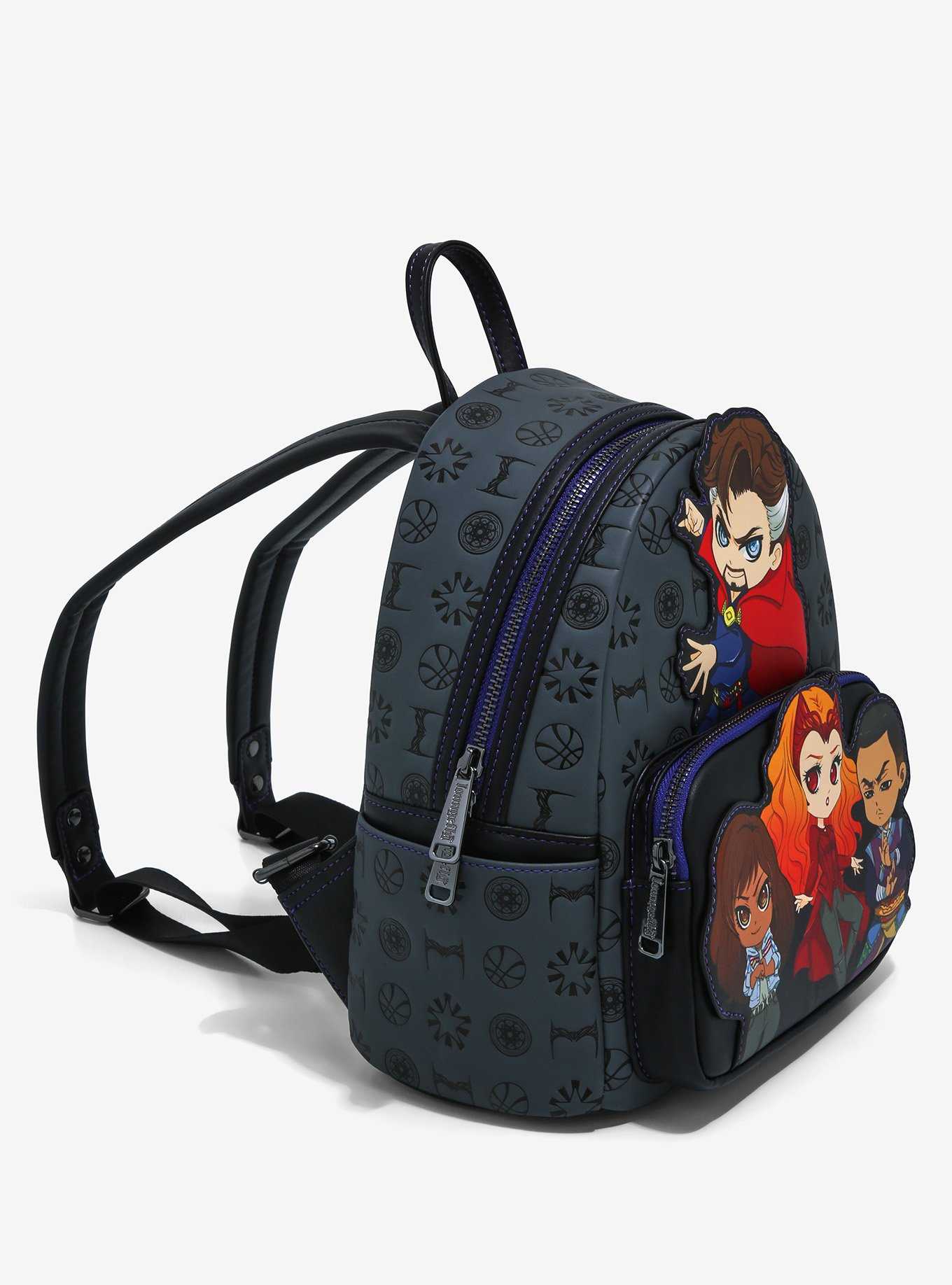 Loungefly Marvel Doctor Strange in the Multiverse of Madness Chibi Characters Mini Backpack - BoxLunch Exclusive, , hi-res