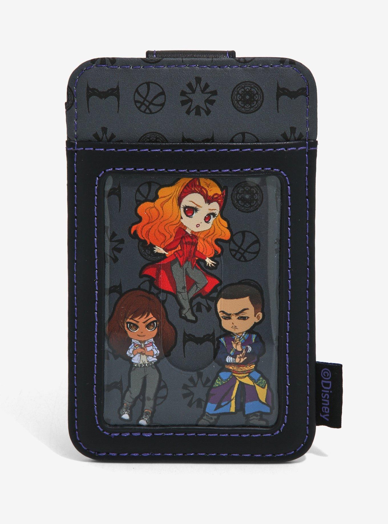 Loungefly Marvel Doctor Strange in the Multiverse of Madness Chibi Portraits Cardholder - BoxLunch Exclusive, , hi-res