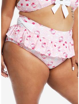 Hello Kitty Strawberry Skirted Swim Bottoms Plus Size, , hi-res
