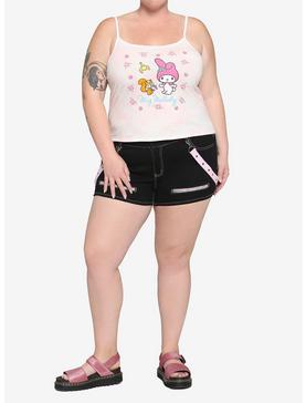 My Melody Roses Girls Crop Cami Plus Size, , hi-res