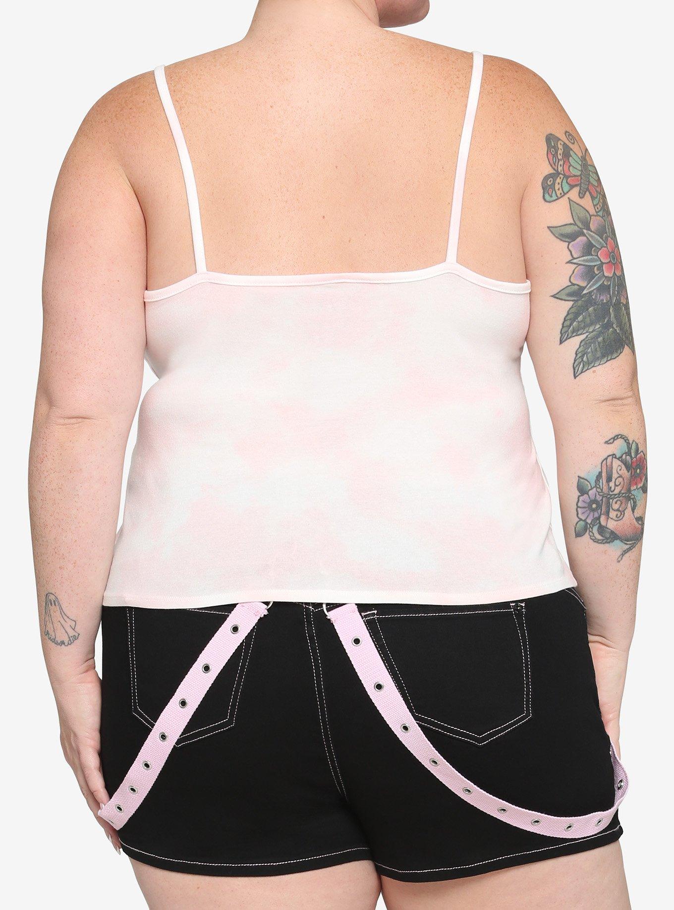 My Melody Roses Girls Crop Cami Plus Size, MULTI, alternate