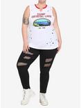 Friday The 13th Destructed Girls Muscle Top Plus Size, MULTI, alternate