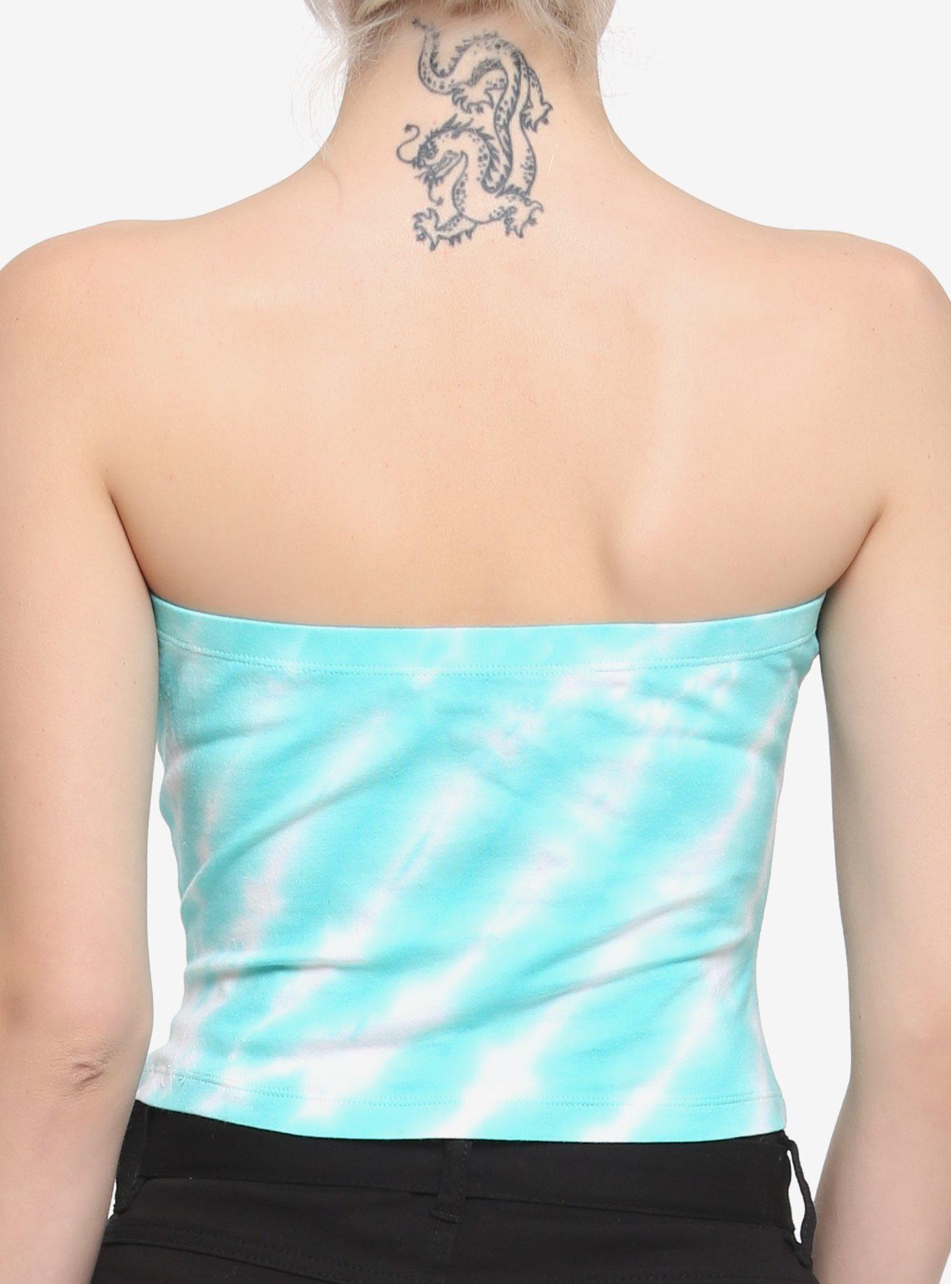 Hatsune Miku Tie-Dye Girls Tube Top, MULTI, alternate