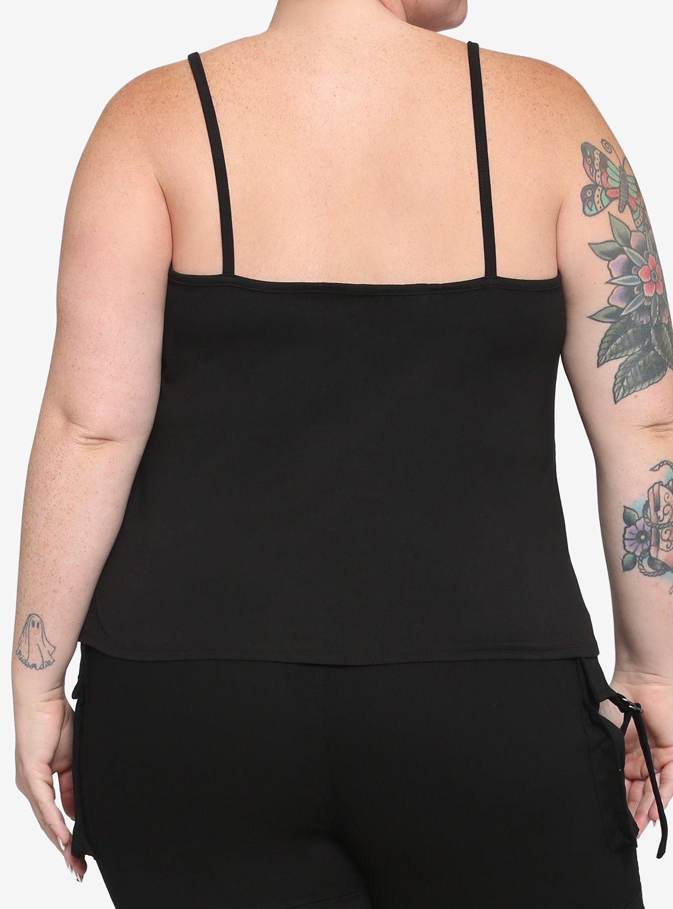 My Hero Academia Trio Girls Crop Cami Plus Size, MULTI, alternate