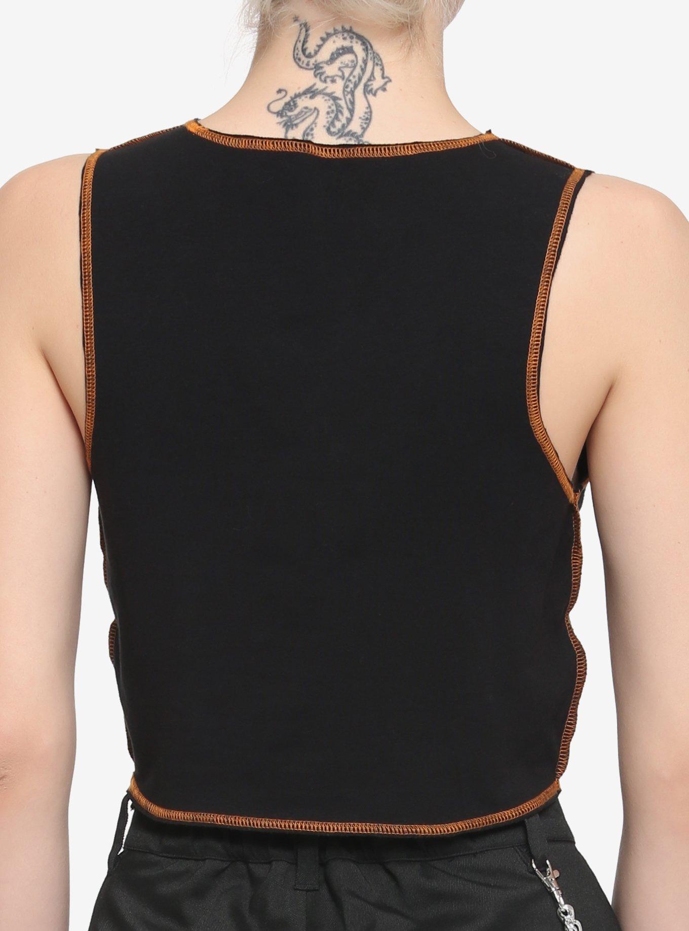 My Hero Academia Chibi Bakugo Girls Crop Tank Top, MULTI, alternate