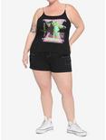 The Nightmare Before Christmas Oogie Boogie Chain Girls Crop Cami Plus Size, MULTI, alternate