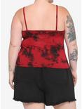 InuYasha Sit Boy Red Tie-Dye Girls Strappy Tank Top Plus Size, MULTI, alternate
