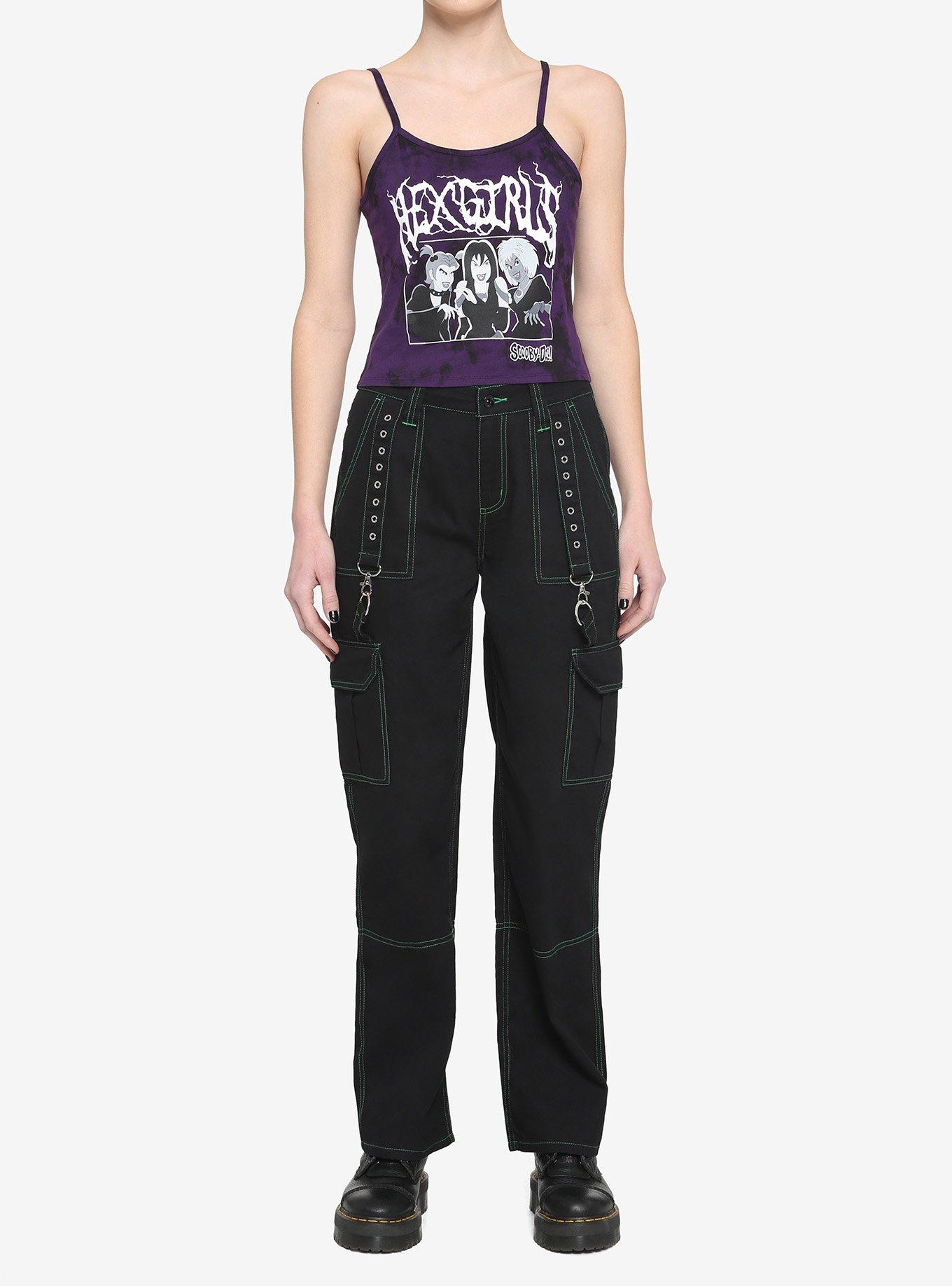 Scooby-Doo! Hex Girls Purple Wash Girls Strappy Tank, MULTI, alternate